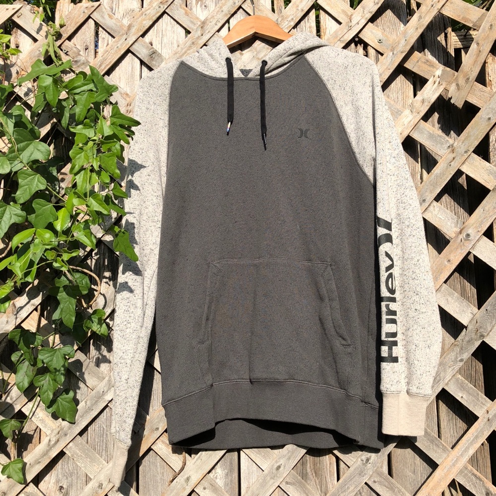 Light Weight Grey Pocket Long Sleeve Hoodie